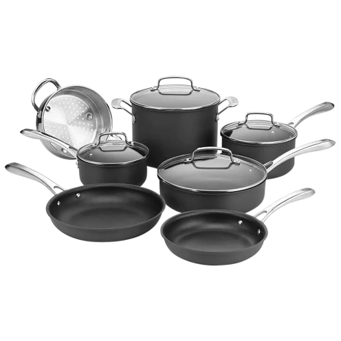 Cuisinart 11-Piece Hard Anodized Nonstick Cookware Set